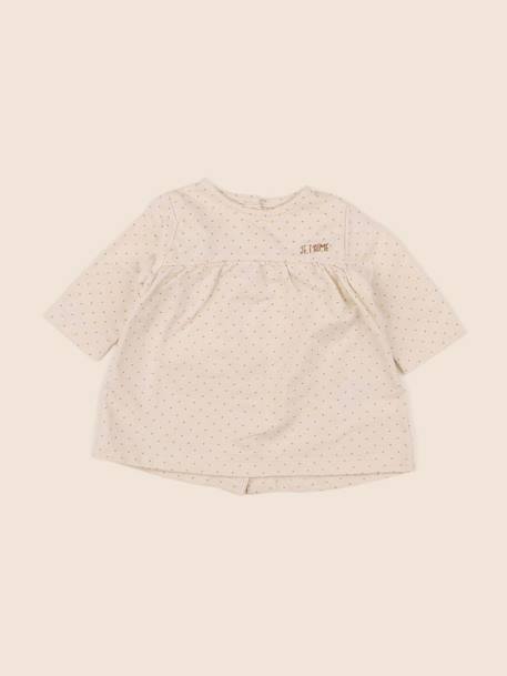 Robe - 3 mois Beige 1 - vertbaudet enfant 