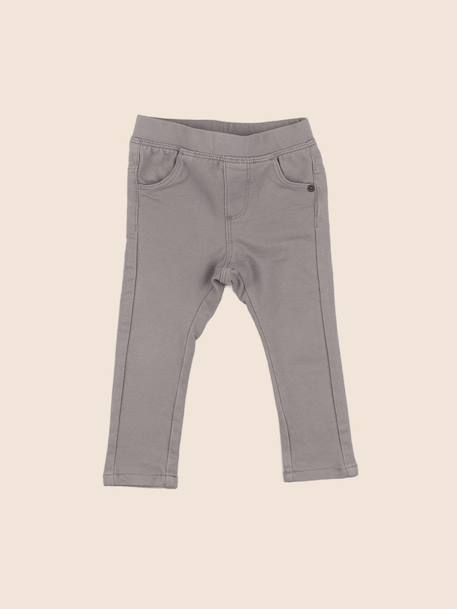 Jegging - 12 mois Gris 1 - vertbaudet enfant 
