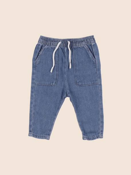 Jean - 6 mois Bleu 1 - vertbaudet enfant 