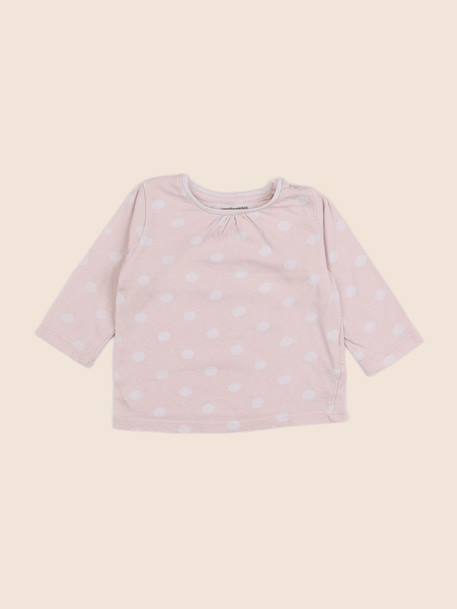 Tee-shirt - 9 mois Rose 1 - vertbaudet enfant 