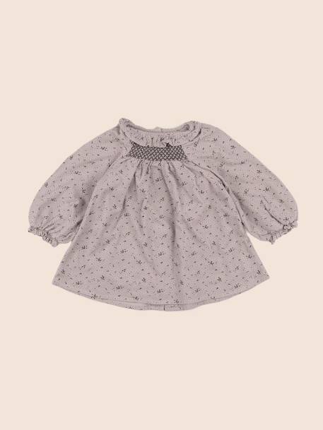 Robe - 6 mois Beige 1 - vertbaudet enfant 