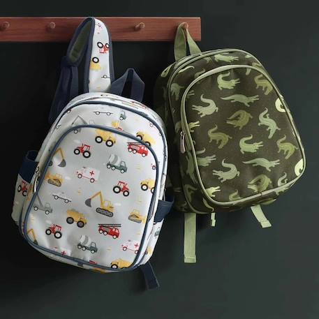 Sac à dos avec poche isotherme espace Bleu+Bleu, jaune, rouge+Gris, vert, jaune+Noir, rouge, bleu+Noir, vert, blanc+Rose, bleu, jaune+Rose, jaune, rouge+Violet, blanc, rose 11 - vertbaudet enfant 