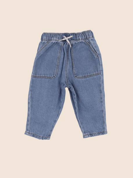 Jean - 6 mois Bleu 1 - vertbaudet enfant 