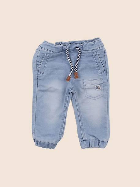 Jean - 6 mois Bleu 1 - vertbaudet enfant 