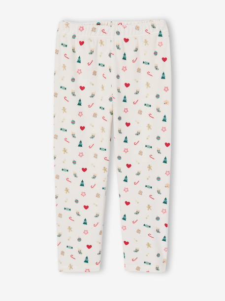 Pyjama fille velours rouge 3 - vertbaudet enfant 