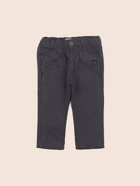 Pantalon - 6 mois Gris 1 - vertbaudet enfant 