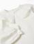 T-shirt en coton avec maxi col en broderie anglaise Blanc+Marrón 4 - vertbaudet enfant 