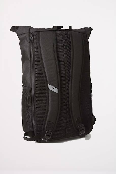 Sac à dos fille modèle roll top backpack Noir black 6 - vertbaudet enfant 