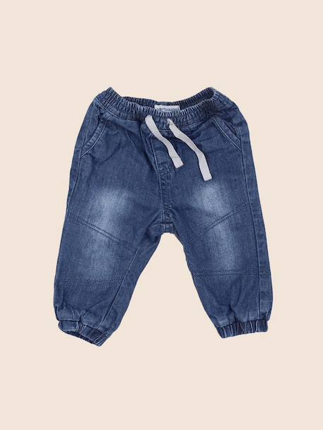 Jean - 3 mois Bleu 1 - vertbaudet enfant 