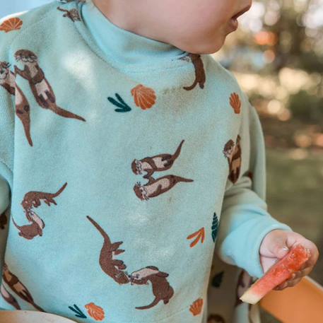 Bavoir boo évolutif 6 mois - 4 ans otter bay 2.0 Bleu 2 - vertbaudet enfant 