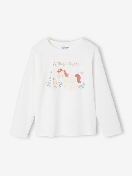Lot de 2 pyjamas fille écru 3 - vertbaudet enfant 