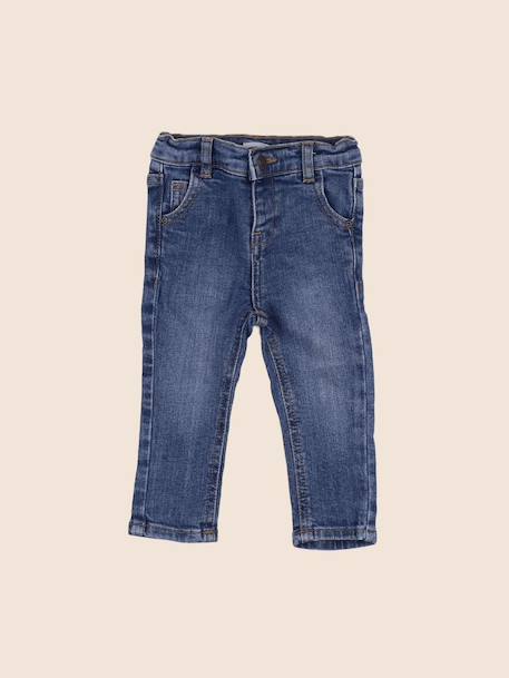 Jean - 6 mois Bleu 1 - vertbaudet enfant 