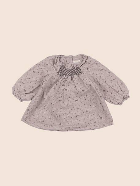 Robe - 12 mois Beige 1 - vertbaudet enfant 