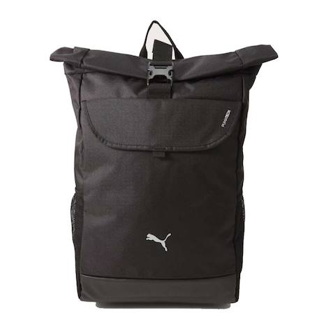Sac à dos fille modèle roll top backpack Noir black 4 - vertbaudet enfant 