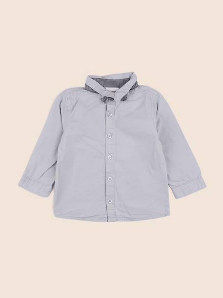 Chemise - 18 mois Gris 1 - vertbaudet enfant 