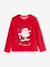Pyjama fille velours rouge 2 - vertbaudet enfant 