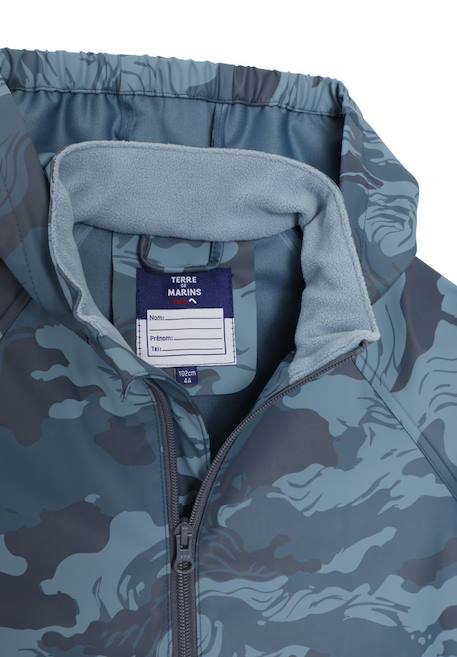 Ciré imperméable garçon Fond bleu imprime 2 - vertbaudet enfant 