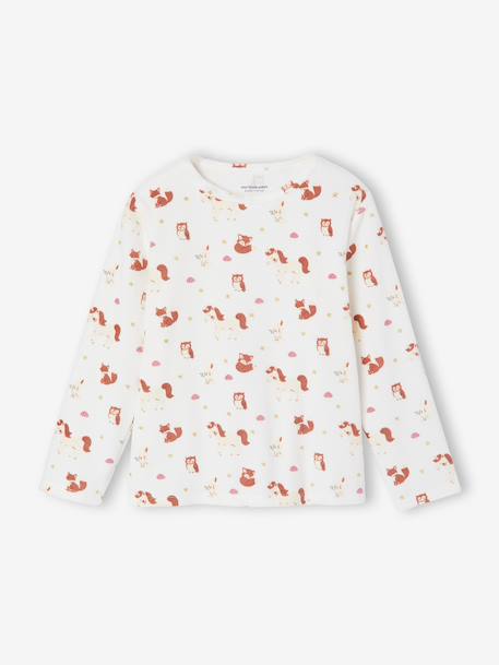 Lot de 2 pyjamas fille écru 5 - vertbaudet enfant 