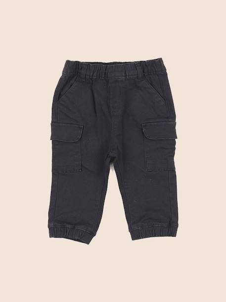 Pantalon - 12 mois Gris 1 - vertbaudet enfant 