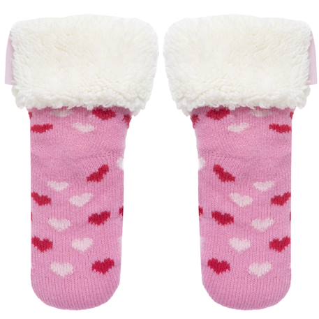 Chaussettes fourrées enfant rose 1/8 ans Rose 3 - vertbaudet enfant 
