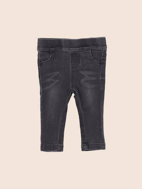 Jegging - 6 mois Gris 1 - vertbaudet enfant 
