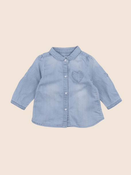 Chemise - 6 mois Bleu 1 - vertbaudet enfant 