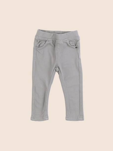 Jegging - 9 mois Gris 1 - vertbaudet enfant 