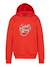 Sweatshirt à capuche imprimé schott official Orange 1 - vertbaudet enfant 