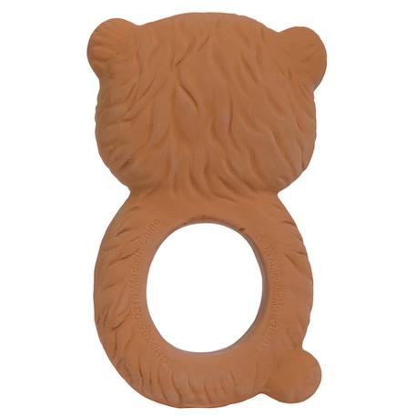 Anneau de dentition bébé en caoutchouc naturel – dès la naissance Marron, noir 5 - vertbaudet enfant 