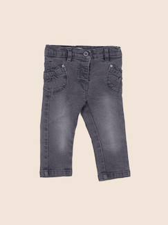 Seconde main-Fille-Pantalon-Jean - 9 mois