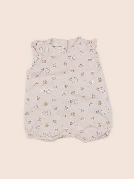 Pyjama coton - 3 mois Beige 1 - vertbaudet enfant 