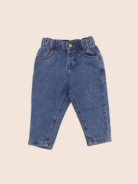 Jean - 6 mois Bleu 1 - vertbaudet enfant 