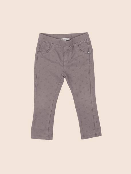 Jegging - 12 mois Gris 1 - vertbaudet enfant 