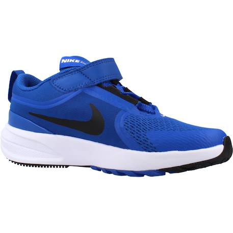 Basket garçon modèle star runner 5 ps Blanc+Bleu+Noir+Noir rouge 11 - vertbaudet enfant 