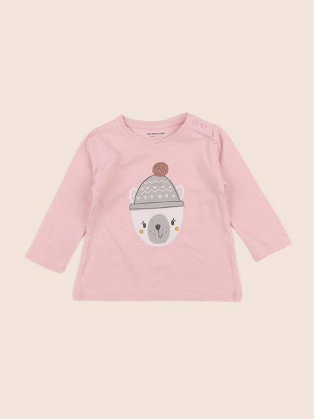 Tee-shirt - 9 mois Rose 1 - vertbaudet enfant 