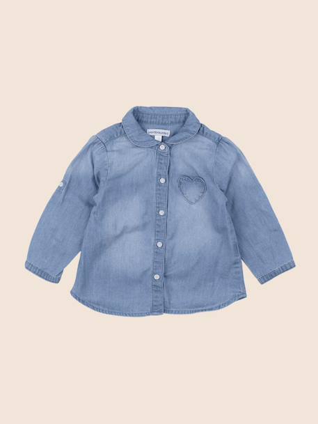 Chemise - 12 mois Bleu 1 - vertbaudet enfant 