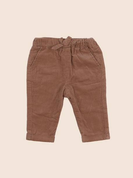 Pantalon - 6 mois Marron 1 - vertbaudet enfant 