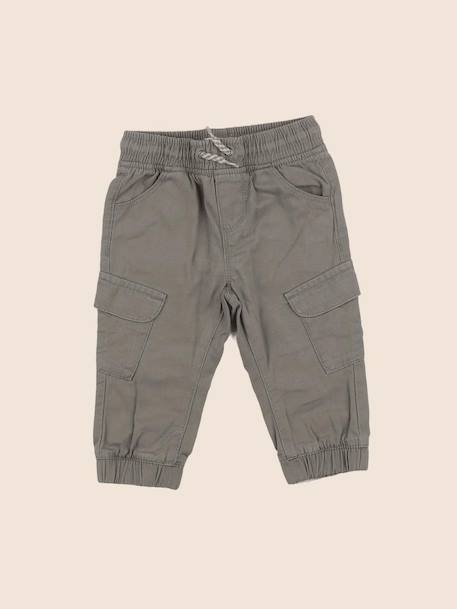 Pantalon - 12 mois Vert 1 - vertbaudet enfant 