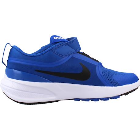 Basket garçon modèle star runner 5 ps Blanc+Bleu+Noir+Noir rouge 7 - vertbaudet enfant 