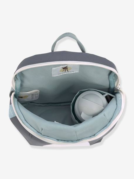 Sac à dos tiny crèche About friends LÄSSIG lion jaune+raton laveur gris 10 - vertbaudet enfant 