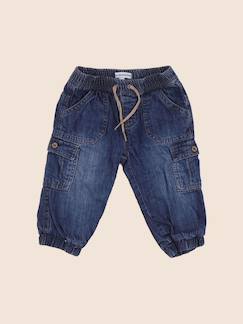 Seconde main-Garçon-Pantalon-Jean doublé - 9 mois