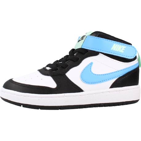 Basket garçon modèle court borough mid 2 Multicolore+Noir+Rouge 8 - vertbaudet enfant 