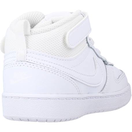 Baskets enfant garçon en cuir Blanc 3 - vertbaudet enfant 
