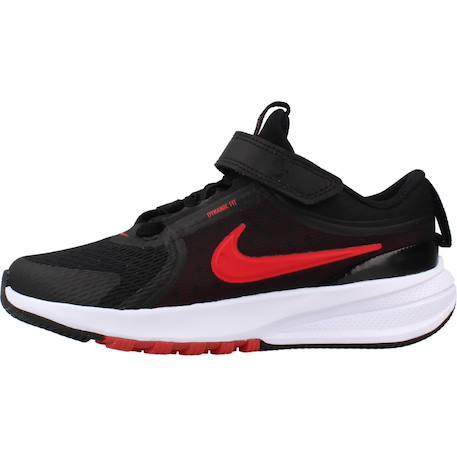 Basket garçon modèle star runner 5 ps Blanc+Bleu+Noir+Noir rouge 20 - vertbaudet enfant 