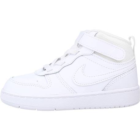 Baskets enfant garçon en cuir Blanc 2 - vertbaudet enfant 