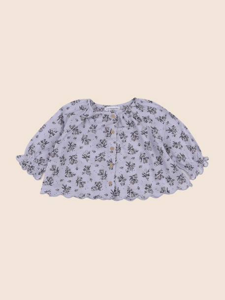 Blouse - 6 mois Bleu 1 - vertbaudet enfant 