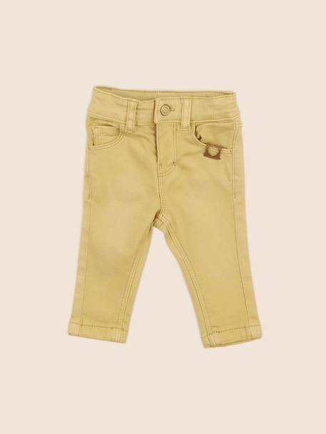 Jean - 3 mois Jaune 1 - vertbaudet enfant 