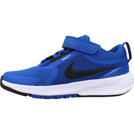 Basket garçon modèle star runner 5 ps Blanc+Bleu+Noir+Noir rouge 8 - vertbaudet enfant 