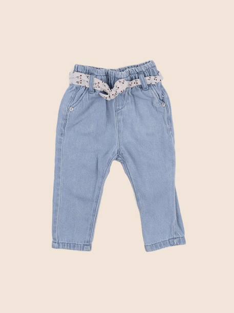 Jean - 6 mois Bleu 1 - vertbaudet enfant 