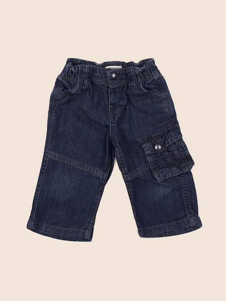 Jean - 6 mois Bleu 1 - vertbaudet enfant 